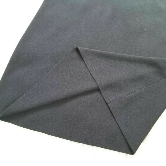 Theory Women's Patrinelle Lace-Up Black Merino Wool Sweater Dress Sz S S… - Picture 6 of 8